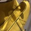 Dior Python Mini Saddle Bag Yellow 2019