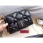 Valentino Candystud Mini Crossbody Bag 0720 All Black