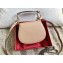 Valentino Leather Vintage Saddle Bag 0034 Nude 2019