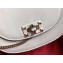 Valentino Leather Vintage Saddle Bag 0034 White 2019
