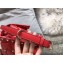 Valentino Candystud Medium Top Handle Bag 0055 Red