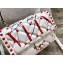 Valentino Candystud Medium Top Handle Bag 0055 Be My VLTN White