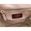 Valentino Candystud Medium Top Handle Bag 0055 V Inlay Burgundy/Nude Pink