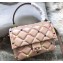 Valentino Candystud Medium Top Handle Bag 0055 Multicolor Studs Nude
