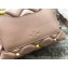Valentino Candystud Medium Top Handle Bag 0055 Multicolor Studs Nude