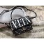 Valentino Candystud Medium Top Handle Bag 0055 VLTN Black