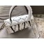 Valentino Candystud Medium Top Handle Bag 0055 VLTN White