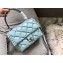 Valentino Candystud Medium Top Handle Bag 0055 Light Blue