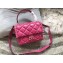 Valentino Candystud Medium Top Handle Bag 0055 Fuchsia