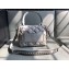 Valentino Candystud Medium Top Handle Bag 0055 Light Gray