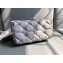 Valentino Candystud Medium Top Handle Bag 0055 Light Gray