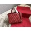 Valentino Rockstud Spike Chain Tote Bag 0061 Red
