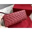 Valentino Rockstud Spike Chain Tote Bag 0061 Red