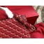 Valentino Rockstud Spike Chain Tote Bag 0061 Red