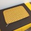 Goyard Senat MM Pouch Clutch Bag Yellow