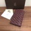 Goyard Saint Roch Card Case Wallet Burgundy