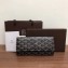 Goyard Varenne Long Flap Wallet Black