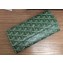 Goyard Varenne Long Flap Wallet Green