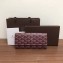 Goyard Varenne Long Flap Wallet Burgundy