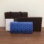 Goyard Varenne Long Flap Wallet Blue