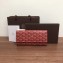 Goyard Varenne Long Flap Wallet Red