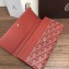 Goyard Varenne Long Flap Wallet Red
