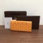 Goyard Varenne Long Flap Wallet Yellow