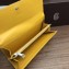 Goyard Varenne Long Flap Wallet Yellow