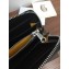 Goyard Matignon Zip Around Long Wallet Black