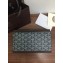 Goyard Matignon Zip Around Long Wallet Gray