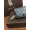 Goyard Matignon Zip Around Long Wallet Gray