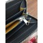 Goyard Matignon Zip Around Long Wallet Gray