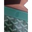 Goyard Matignon Zip Around Long Wallet Green
