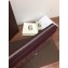 Goyard Matignon Zip Around Long Wallet Burgundy