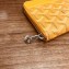 Goyard Zip Around Short Wallet Card Holder Coin Purse Yellow