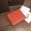 Goyard Zip Around Short Wallet Card Holder Coin Purse Orange