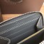Goyard Zip Around Short Wallet Card Holder Coin Purse Gray