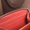 Goyard Zip Around Short Wallet Card Holder Coin Purse Red