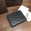 Goyard Zip Around Short Wallet Card Holder Coin Purse Brown