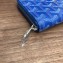 Goyard Zip Around Short Wallet Card Holder Coin Purse Blue