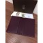 Goyard Grenelle Passport Holder Wallet Burgundy
