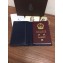 Goyard Grenelle Passport Holder Wallet Dark Blue