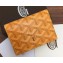 Goyard Malesherbes Card Case Wallet Yellow