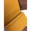 Goyard Malesherbes Card Case Wallet Yellow