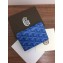 Goyard Malesherbes Card Case Wallet Blue