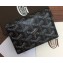 Goyard Malesherbes Card Case Wallet Black