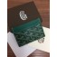 Goyard Saint Sulpice Credit Card Holder Wallet Green