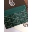 Goyard Saint Sulpice Credit Card Holder Wallet Green