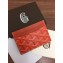 Goyard Saint Sulpice Credit Card Holder Wallet Orange