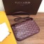 Goyard Plumet Wallet Clutch Bag with Strap Burgundy